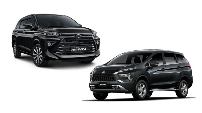 Toyota Avanza vs Mitsubishi Xpander: Siapa MPV Terlaris April 2023?