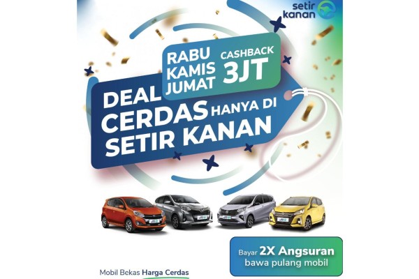 Deal Cerdas Di Setir Kanan Dapat Cashback Juta Setir Kanan