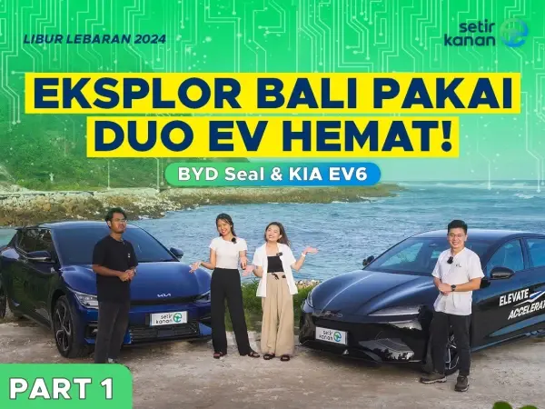 Intip Destinasi Wisata Bali, Pakai Mobil BYD Seal & KIA EV6!