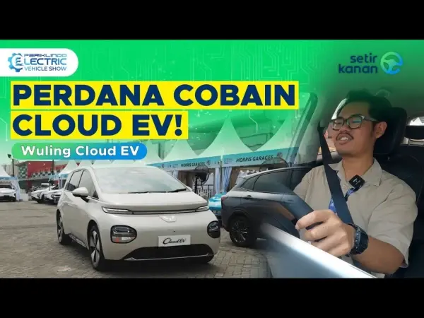 Siapa Aja Bisa Nyetir! Test Drive Wuling Cloud EV di PEVS 2024