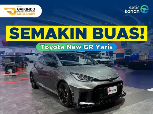 Semakin Buas, Toyota GR Yaris Hadir di GIIAS 2024